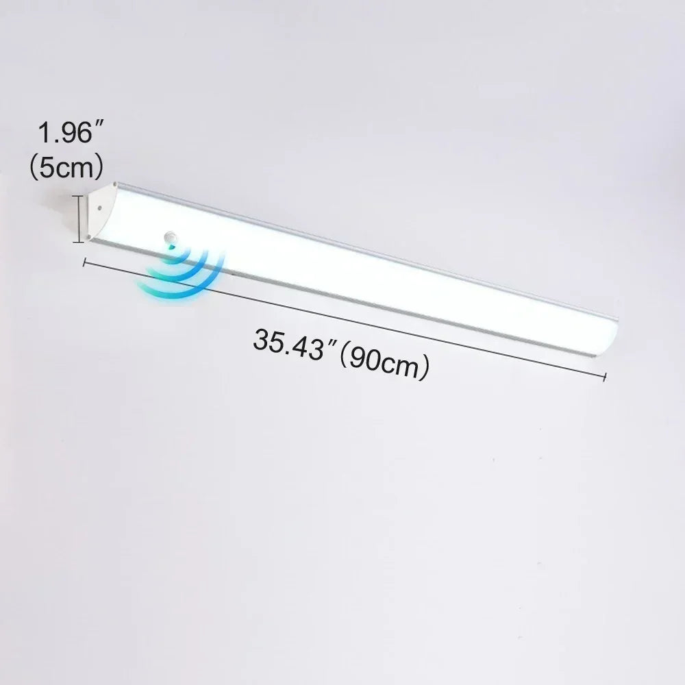 Applique Murale Extérieure LED Bande Longue IP65 Détecteur