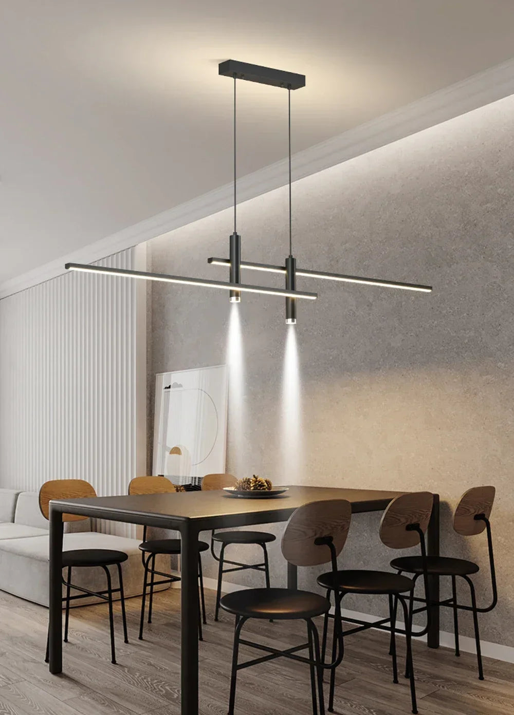 Suspension Linéaire LED Silicone