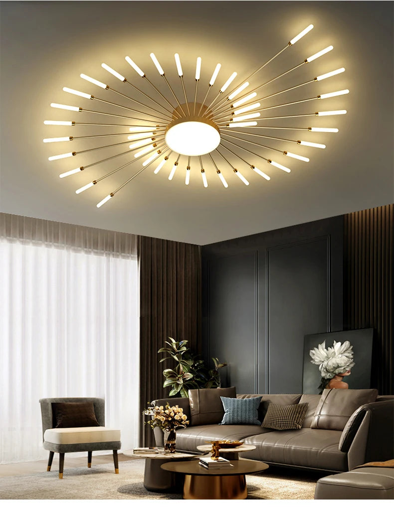 Plafonnier Soleil LED Rayonnant