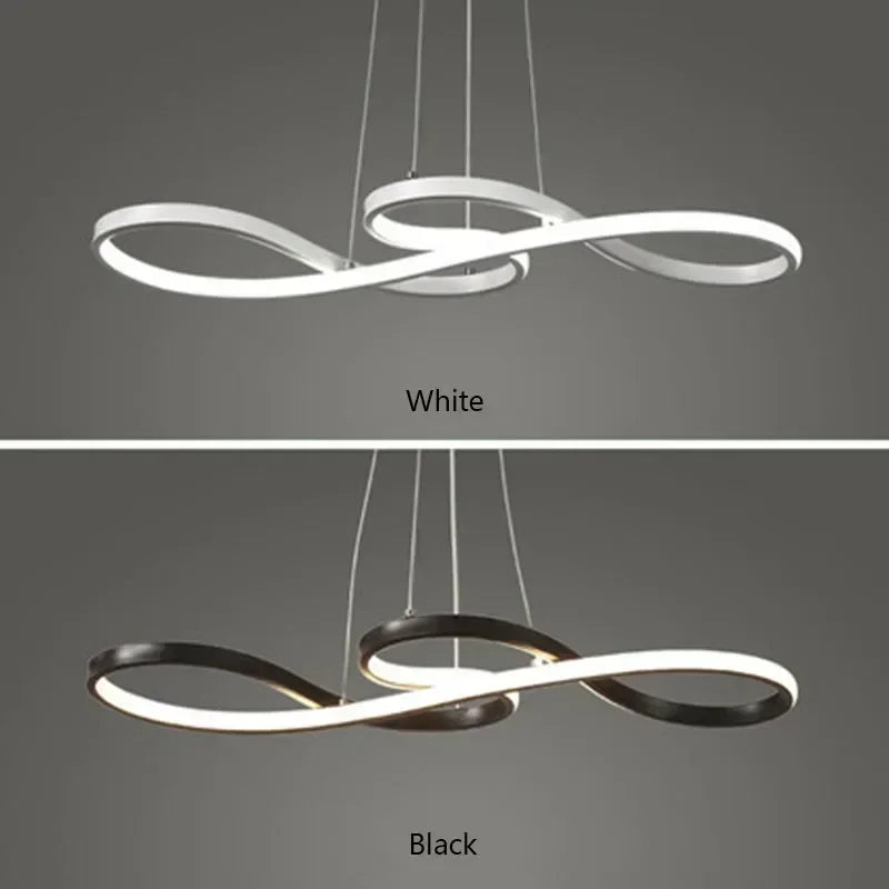 Suspension LED design courbe