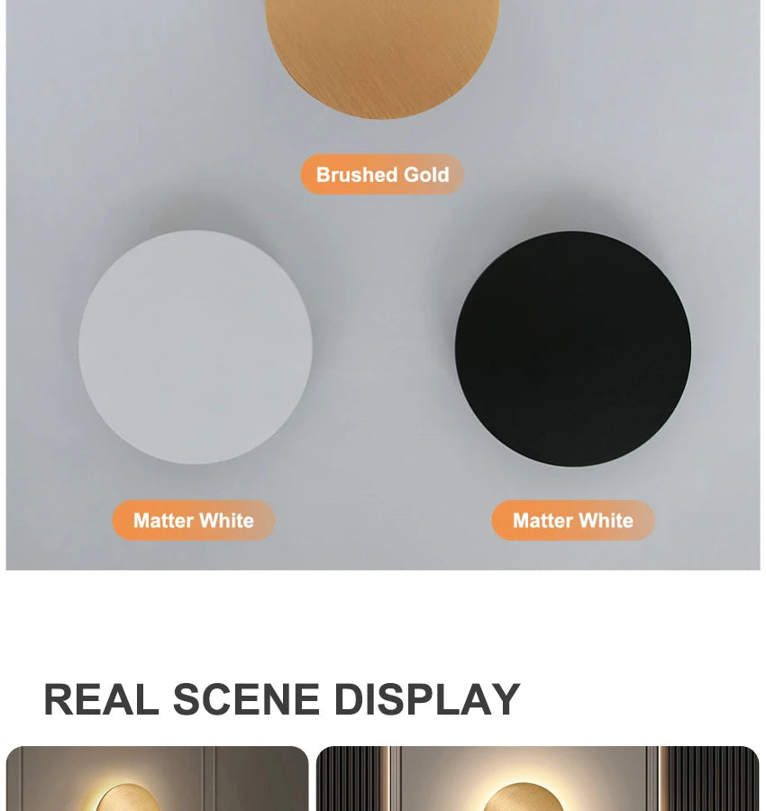 Applique Murale Ronde LED