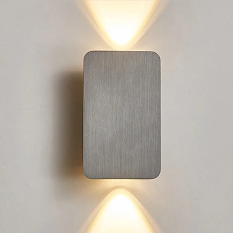 Applique Murale LED Double Faisceau Aluminium