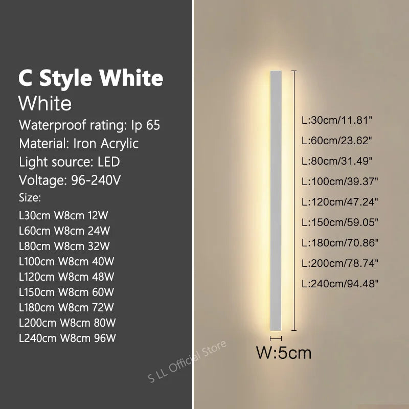 Applique Murale Extérieure LED