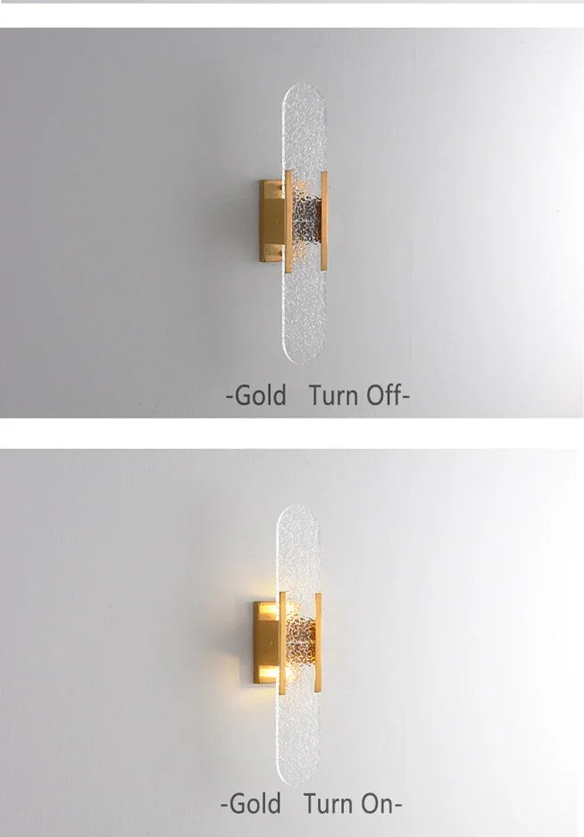 Luxury Contemporary LED Capsule Natural Marble Wall Sconce | Lumfyr