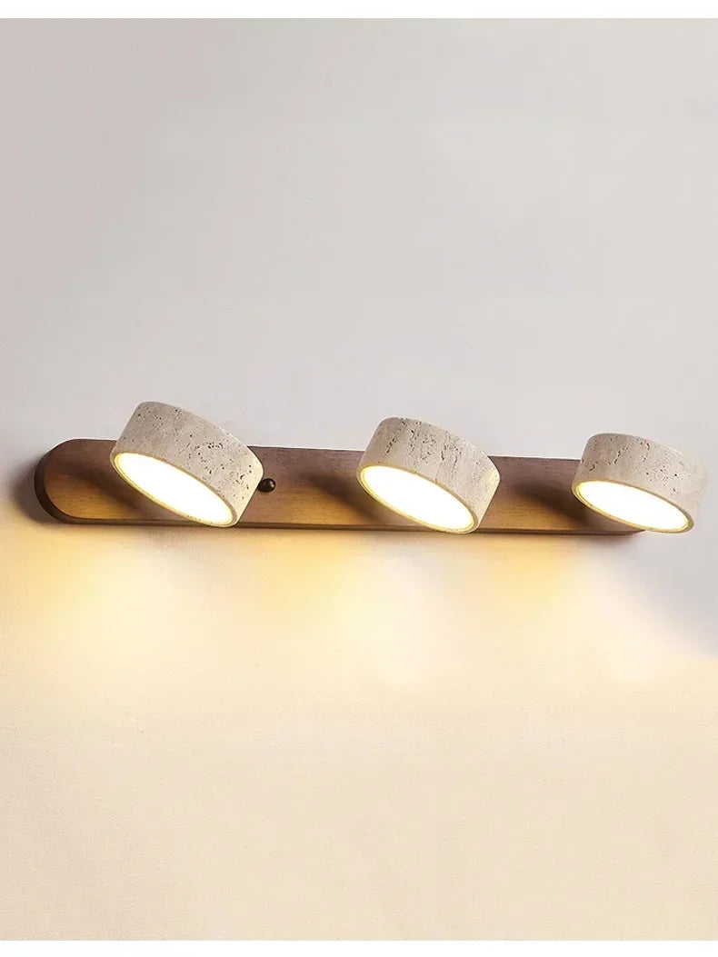 Applique Murale Travertin LED Orientable