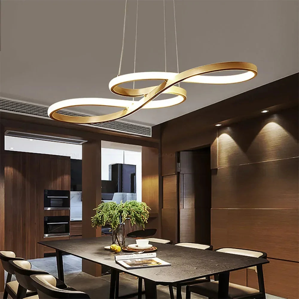 Suspension LED design courbe