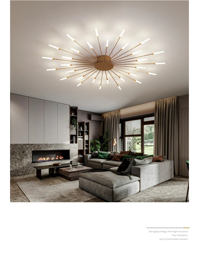 Plafonnier Soleil LED Rayonnant