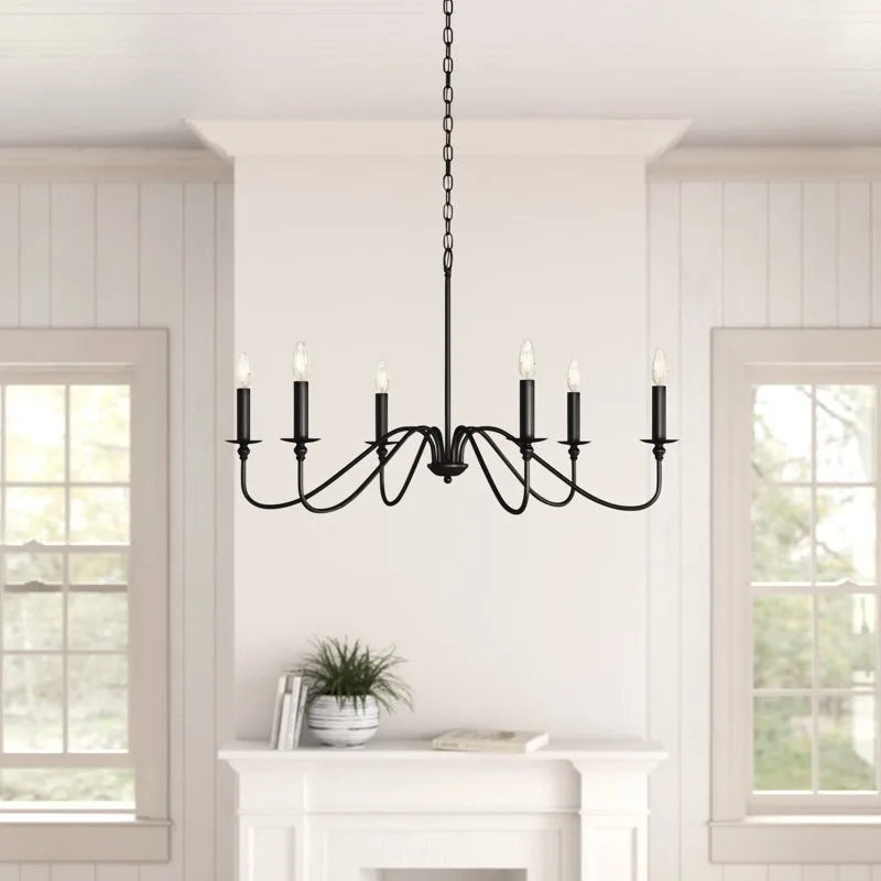 Lustre Rétro 4 à 8 Bras