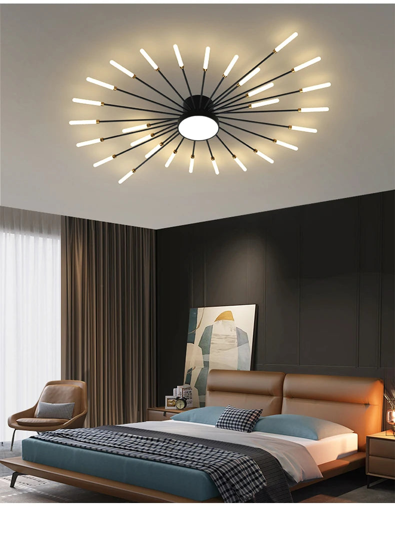 Plafonnier Soleil LED Rayonnant