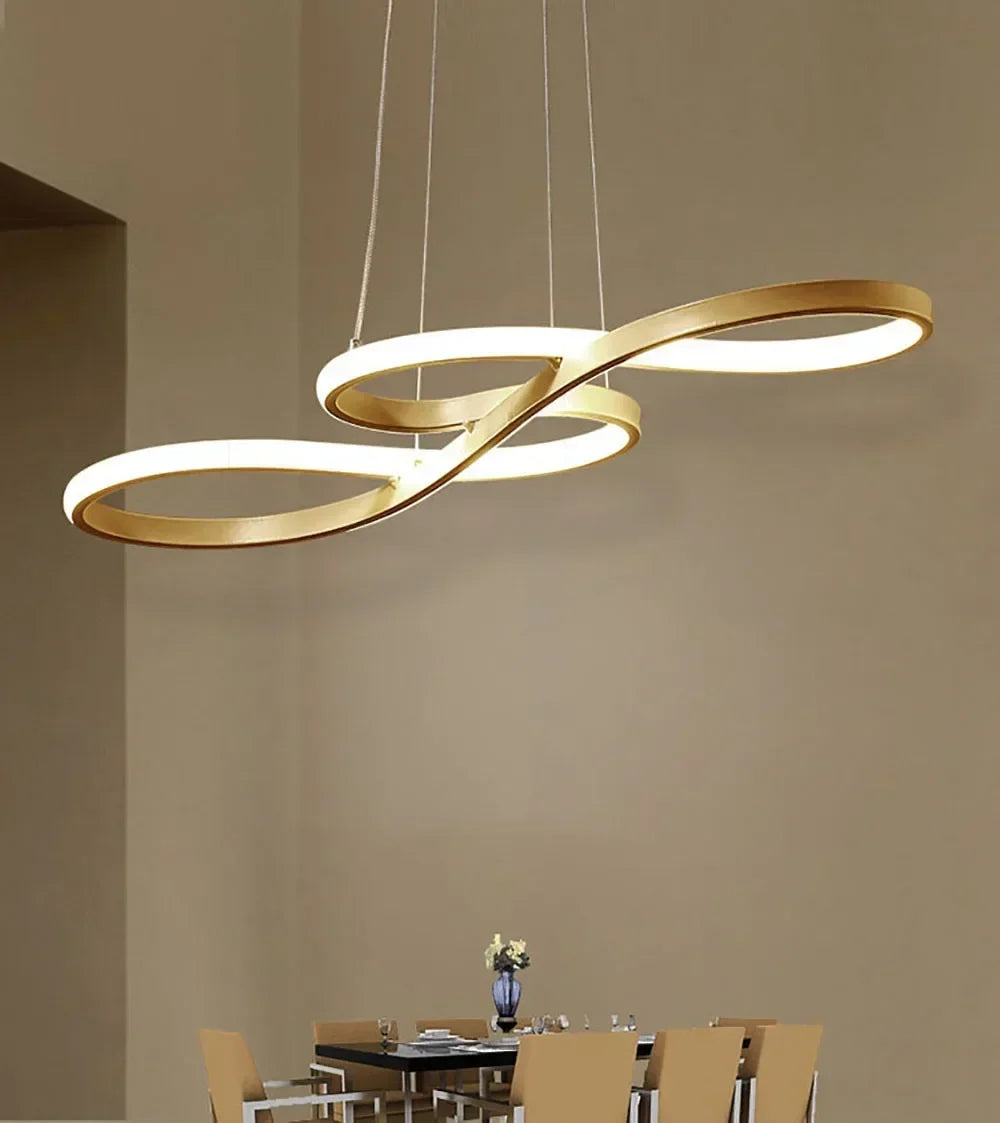 Suspension LED design courbe
