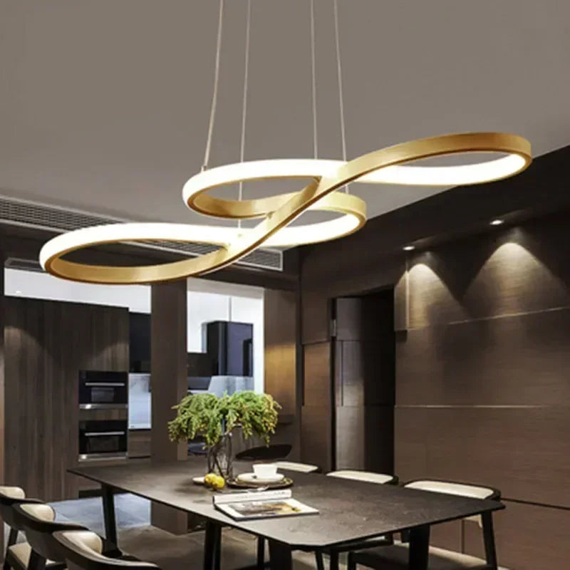 Suspension LED design courbe