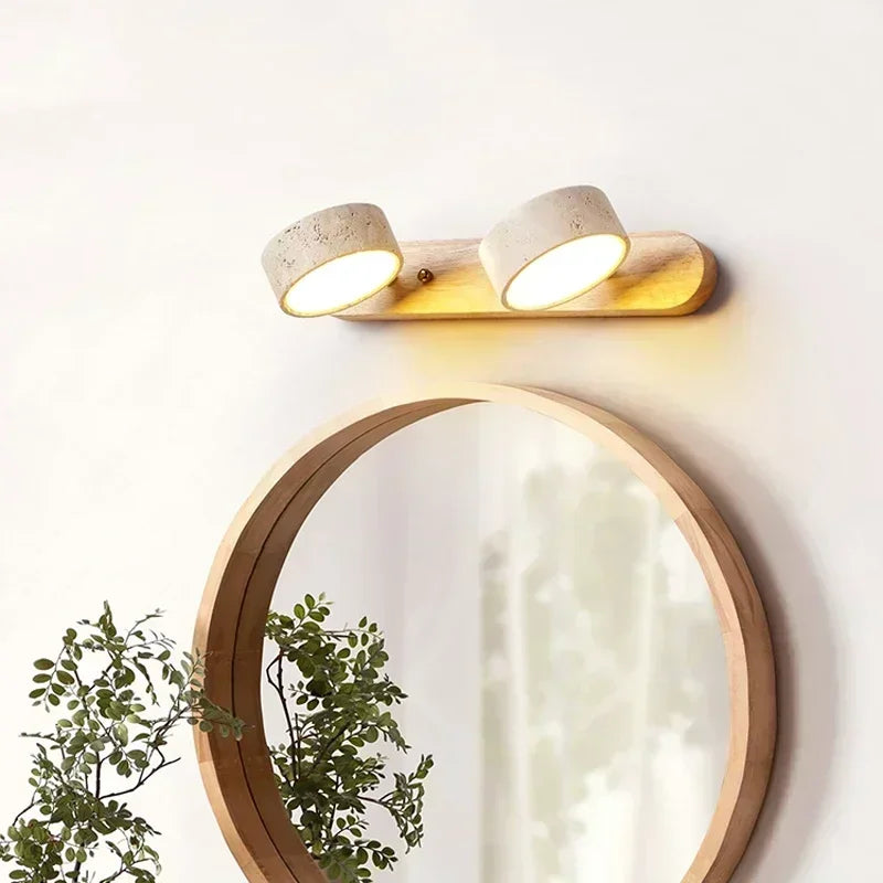 Applique Murale Travertin LED Orientable