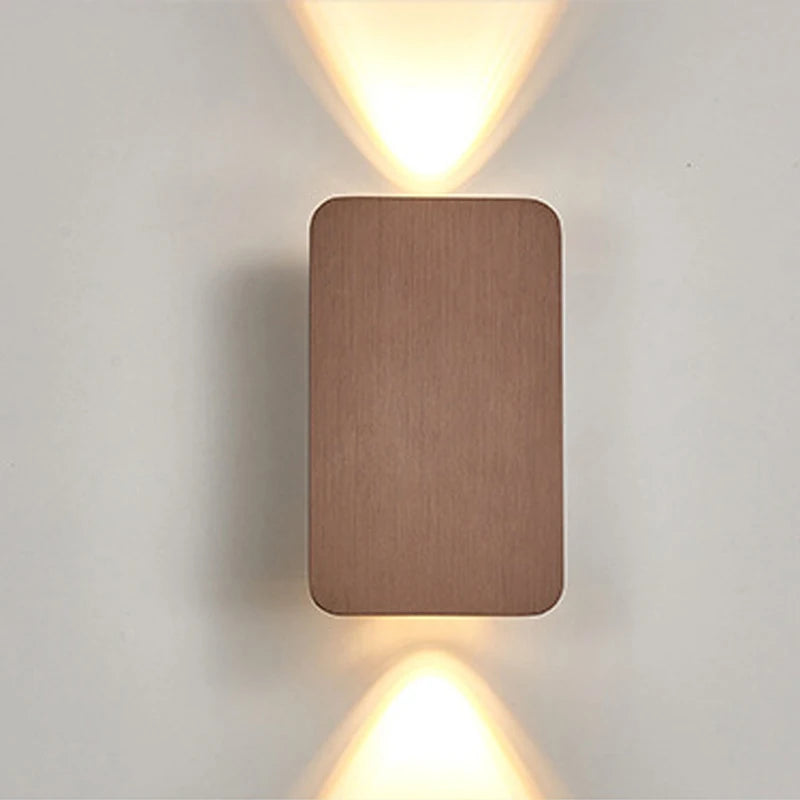 Applique Murale LED Double Faisceau Aluminium