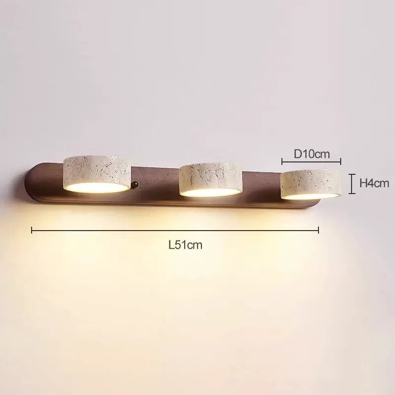 Applique Murale Travertin LED Orientable