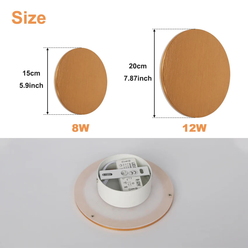 Applique Murale Ronde LED