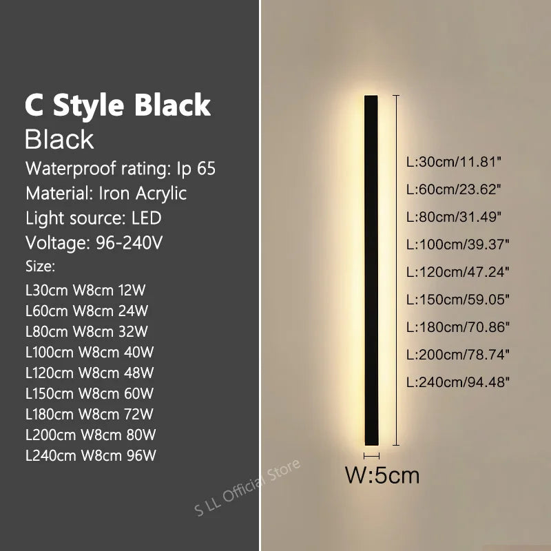 Applique Murale Extérieure LED