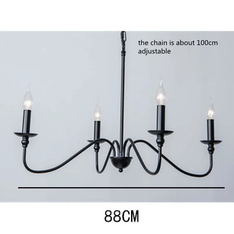Lustre Rétro 4 à 8 Bras